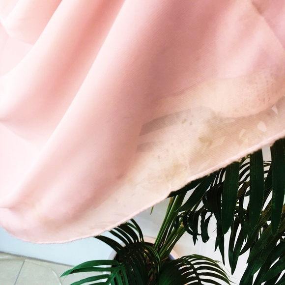 Pearl & Rhinestone Collar Halter Empire Waist Maxi - Picture 7 of 8